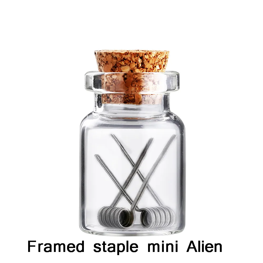 
Demon Killer Flamed Staple Mini Alien Coils Handcraft Pre-built Heating Wire Coil for RDA RTA RDTA Vape 