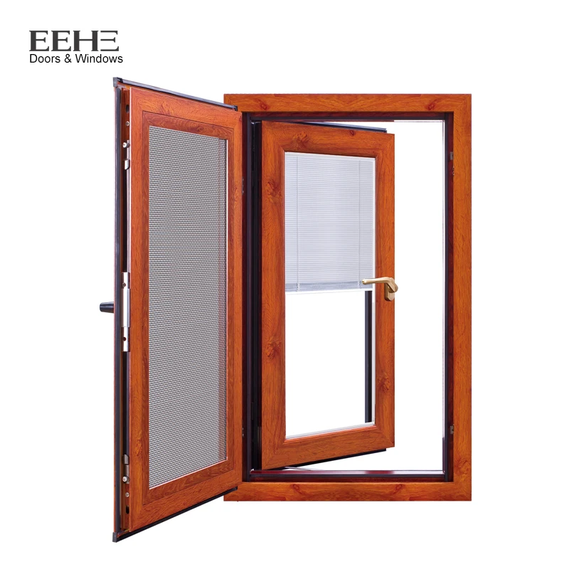 import aluminium casement window aluminium bronze color window
