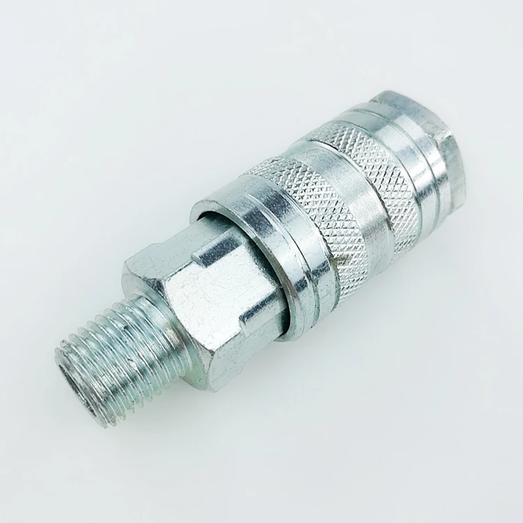 
Israel type IS02-SM-02 series steel air release quick disconnect coupling pneumatic quick coupling 