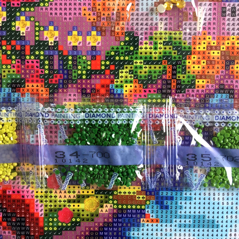
Beautiful castle mixed shapes rhinestones diy crystal diamond painting 
