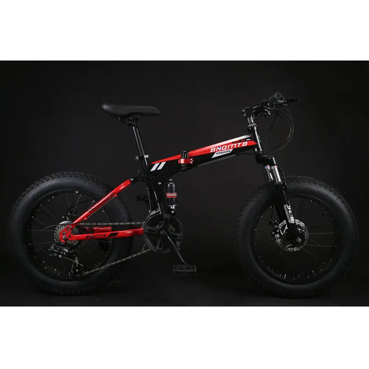 21/27 speed 20 inch folding high-carbon steel two-disc brakes mountain bike snow bikes
