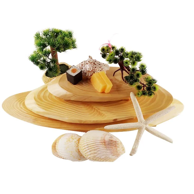 Unique Design Japanese Style sushi cutting board,Wood Sushi Tray Plate For Sale