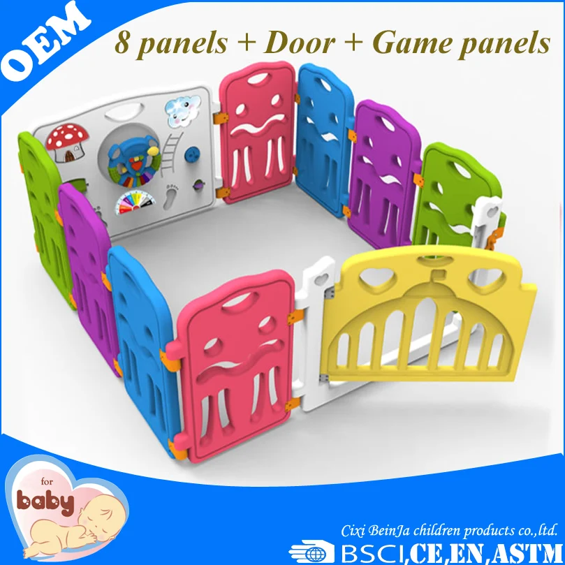 
Assemble baby play fence kids safety game fence popular baby security products 
