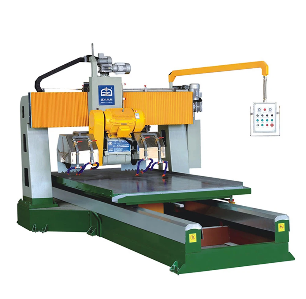 portal type plc stone marble granite profiling cutter machine marble edge line profiling cutting machine