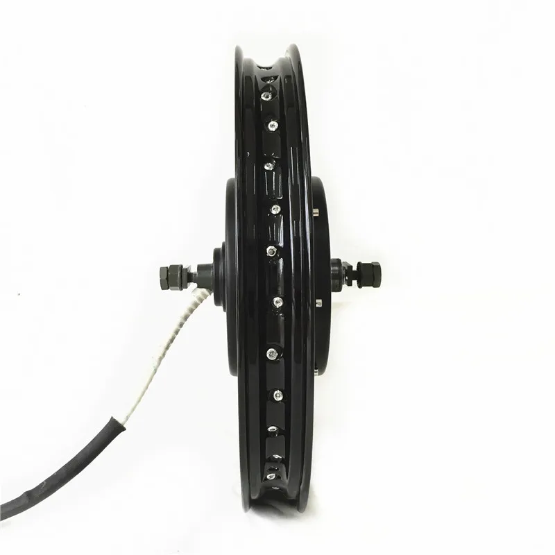 72v 5000W brushless gearless Electric Bicycle wheel hub motor