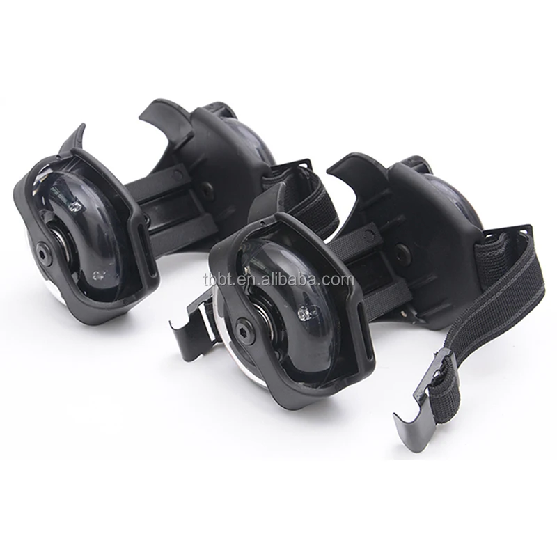 BIGBANG 2018 тренд Регулируемый каблук 2 колеса Мигающий Ролик для скейта со светодиодной подсветкой обувь для скейта Мигающий Ролик