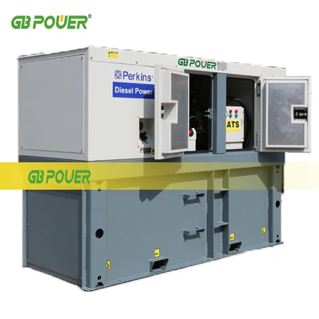 Algeria 80KVA super silent diesel generator with Perkins Engine