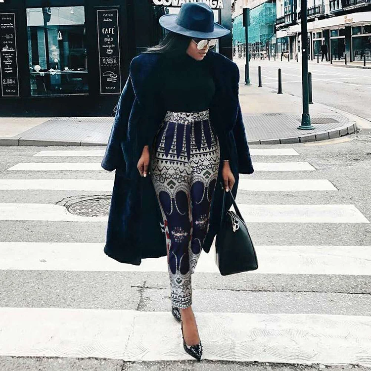 
Bohemian Travel Lounge Festival Casual Beach Pants Harem Yoga Pants Women 
