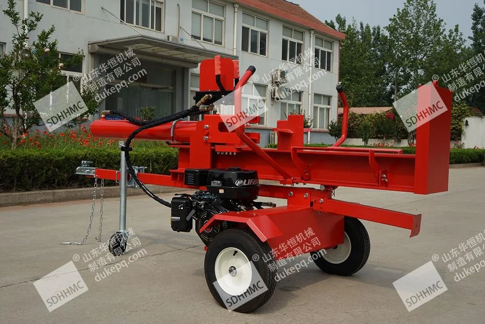 Factory Price 15HP Honda Gasoline Engine Driven Hydraulic Log Splitter For Tractor