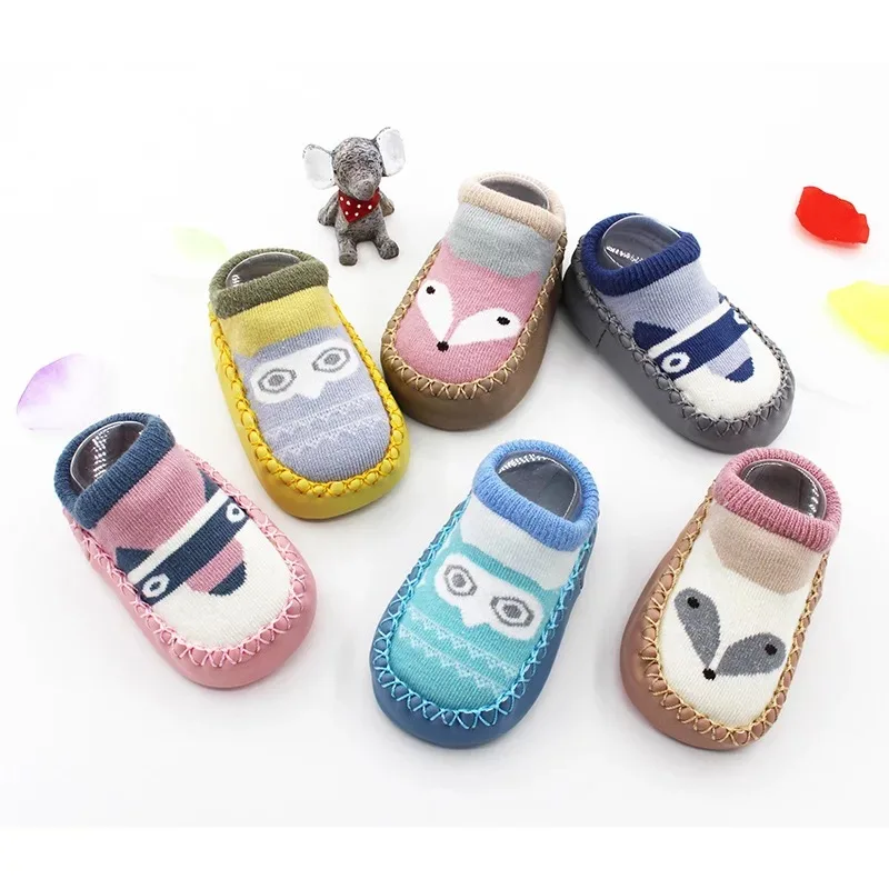 
Hot selling many designs 3D cartoon anti-slip baby socks 