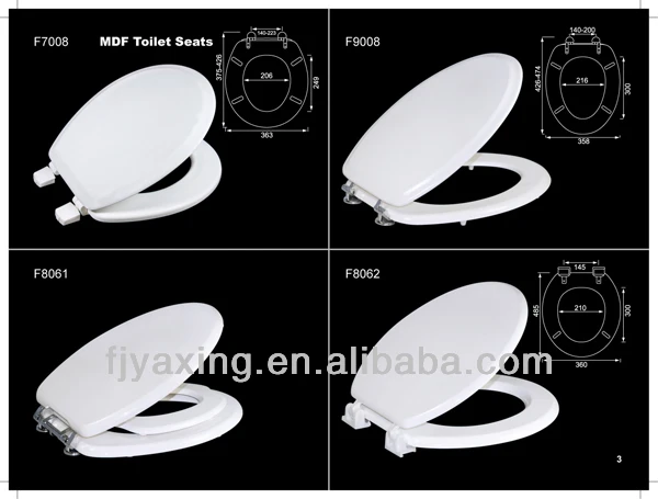 Soft close hinges for toilet seat