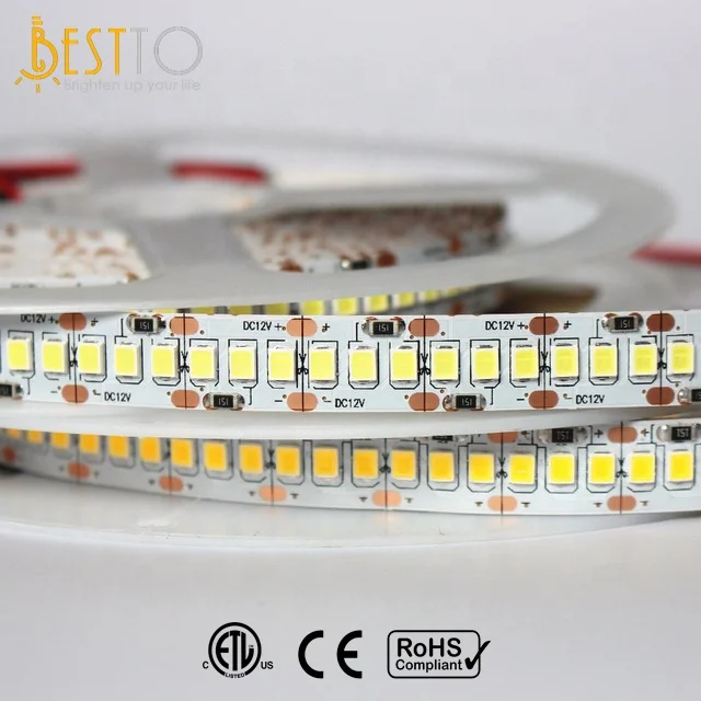 ETL CE Rohs approved DC24v CRI95 SMD 5050 3528 2835 5630 Led Light Ribbon Strip /flexible led stirp