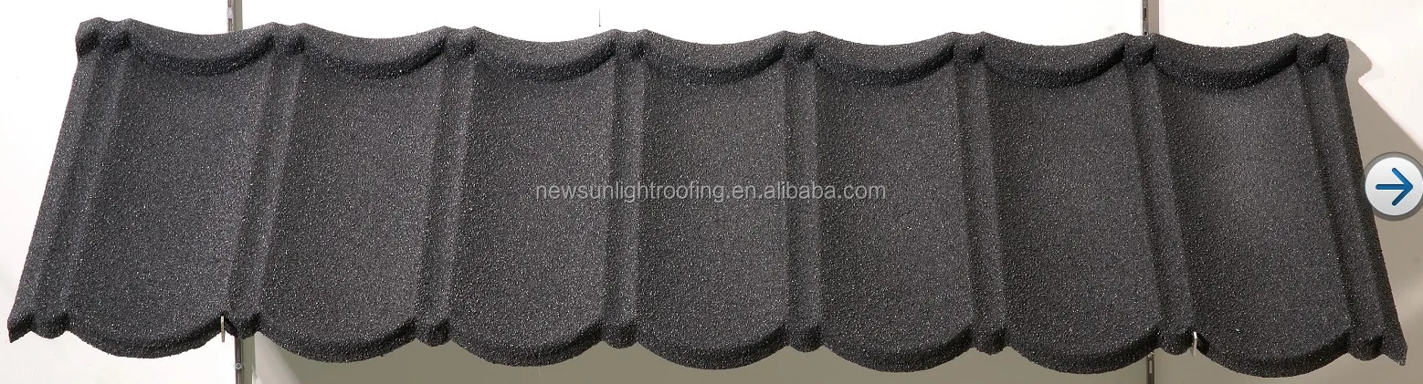 stone coated step tile roofing sheet/ roof tile manufacturer in china hot sale in philippines