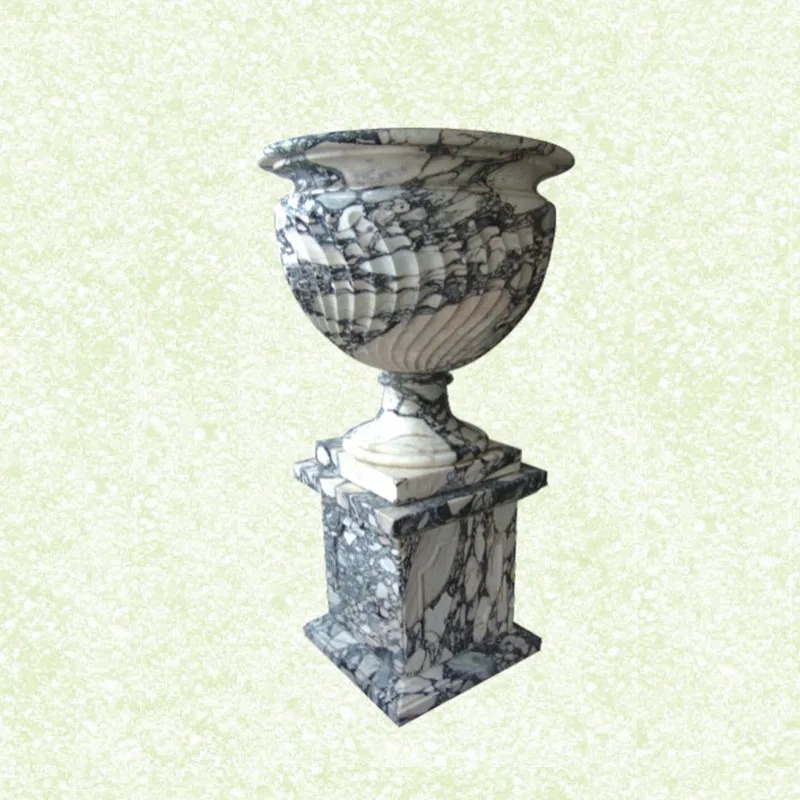Stone decoration decorative flowerpot