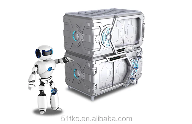 M-8813 Newest Space Capsule Hotel Bedroom Sets Bunk Beds Sleep Cabin Nap Cab Sleepbox Office Pod