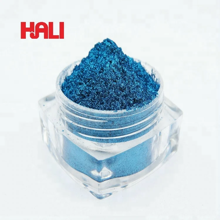 color flakes aluminum pigment powder,item:AL6B15,color:royal shimmer blue