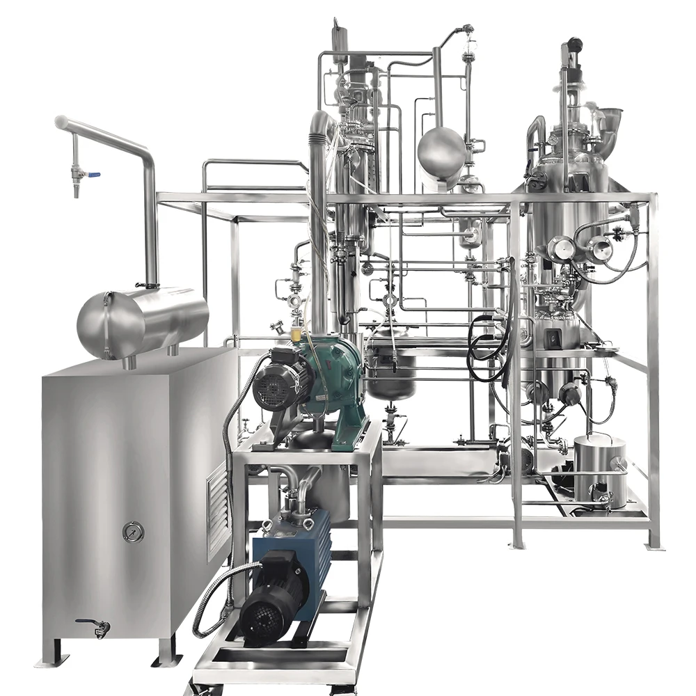 West Tune WTMD 0.5m2 Single Stage All Stainless Steel Wiped Film Short Path Molecular Distillation Machine with good price