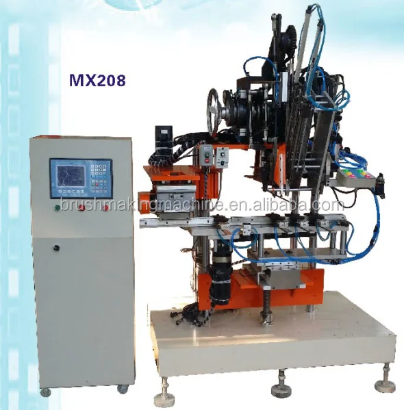 2 axis High speed CNC automatic strip brush machine/small strip brush machine manufacturing plant/floor strip brush machine
