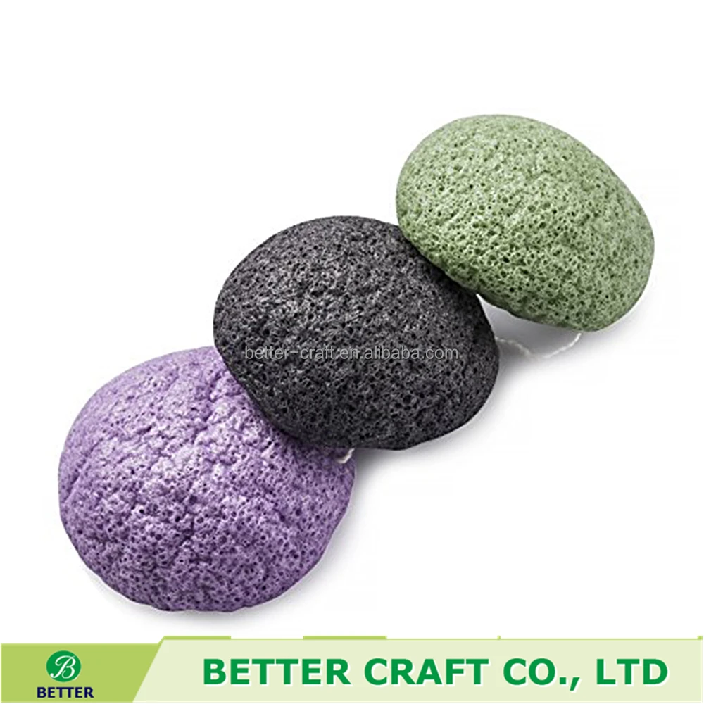 Wholesale 100% Natural Facial Private Label Organic Konjac Sponge