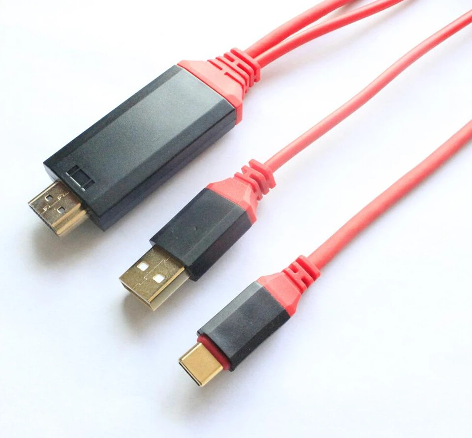 Usb 3.1 type c to hdmi mirror cable