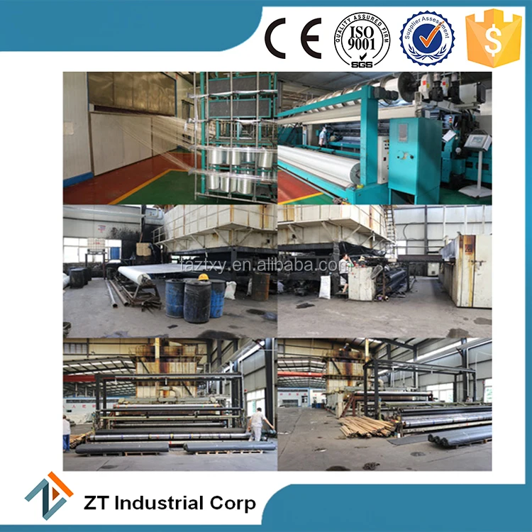 100 kn/m warp knitted polyester geogrid