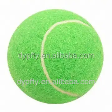 green deflated 9.5inch big size jumbo tennis ball for promotion gift