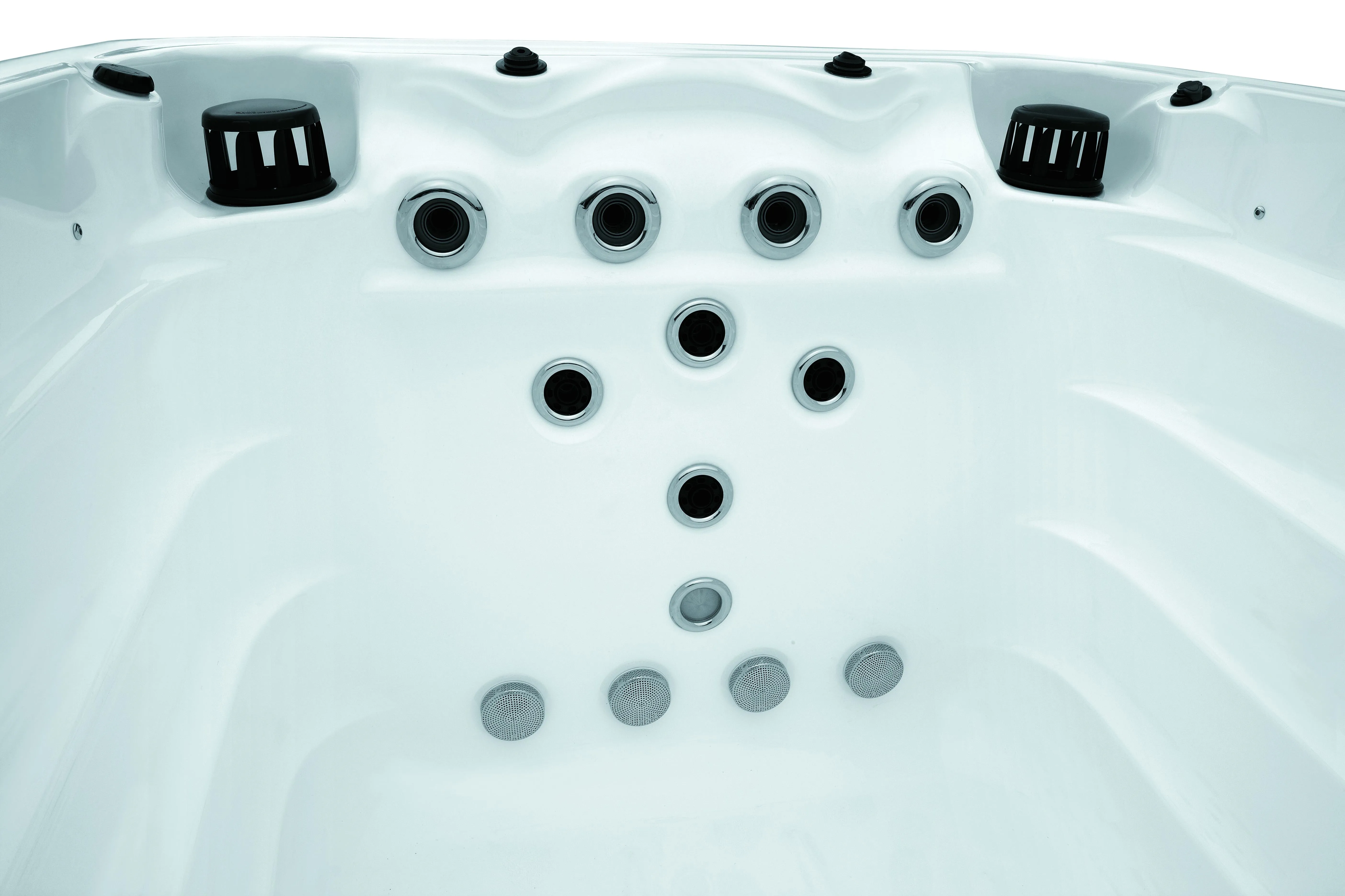 Sunrans CE Approved Us Balboa Hot Tub Hydropool Aqua Sport Swim Spa Massage Acrylic Swimming Spa Pool Outdoor