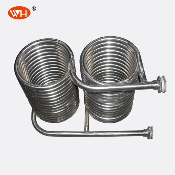 High Quality titanium serpentine for aquarium,refrigeration chilled water coils,spiral tube heat exchanger coil