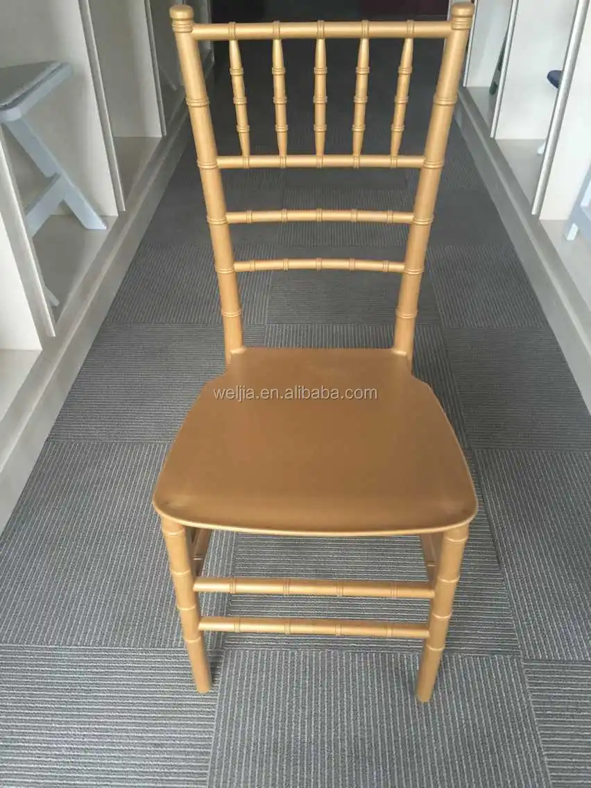 Моноблочный полипропиленовый стул chiavari для свадьбы