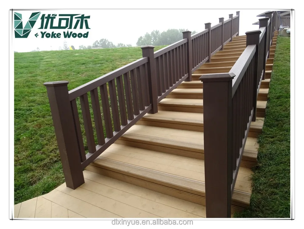 
Wpc square column Wood Plastic Composite Fence Pergola Curtain wall post 