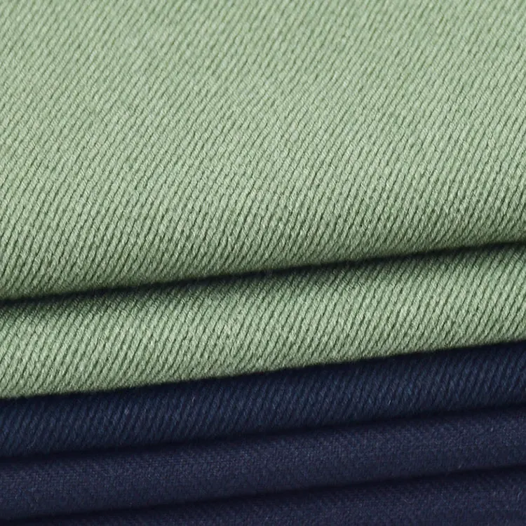 97% cotton 3% spandex  4 Way Stretch twill  Fabric For Clothing pants