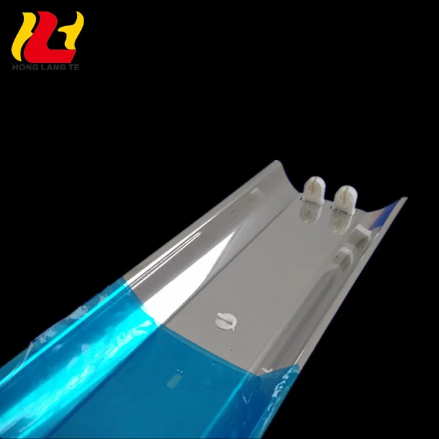 T8 Commercial Recessed 2X18W Tube linear Led Ceiling Wall fluorescent ballast traditional connecting Fixture Light 2x4Ft 1.2m