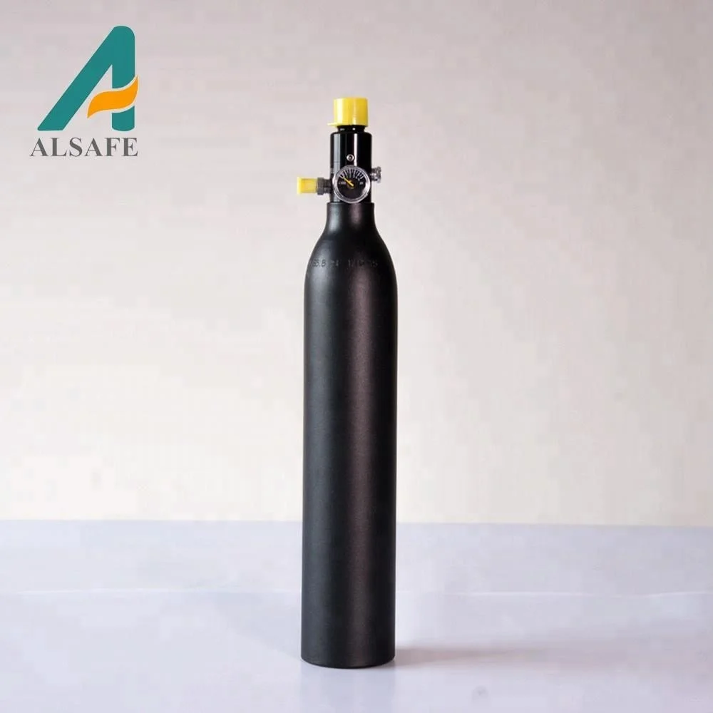 Alsafe manufacturer 0.35L High pressure pcp paintball tank