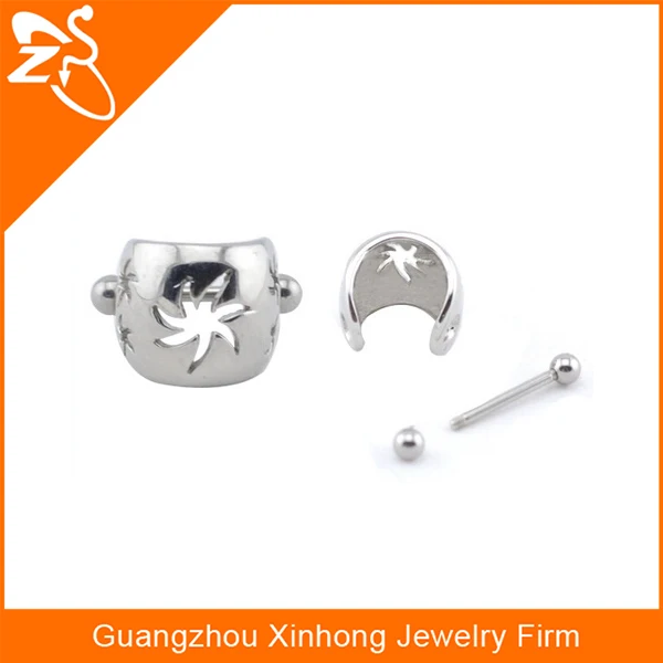 vibrating nipple piercing jewelry, heart shaped nipple ring, 316 L stainless steel magnetic nipple jewelry