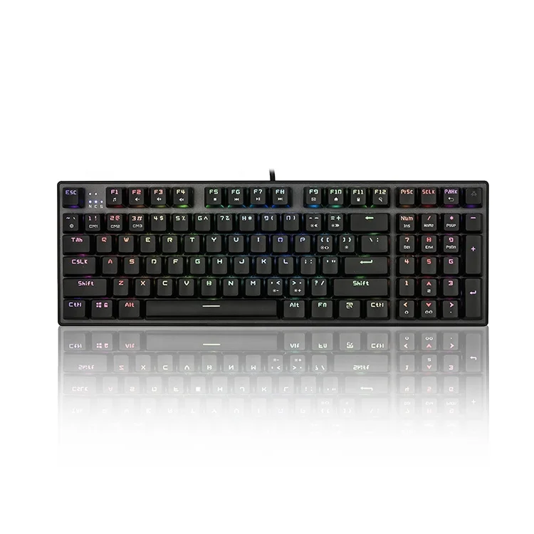 Miller Factory 96 keys Customized Mechanical Gaming Wired RGB keyboard