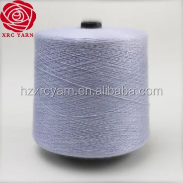 Gold rabbit core spun yarn manufacturer 28S/2 for knit production
