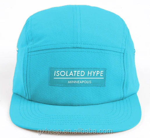 Wholesale Custom Logo 5 Panel Sports Running Hat Soft Lightweight Flexible Nylon Mesh Gorras Duckbill Trail Camp Cap