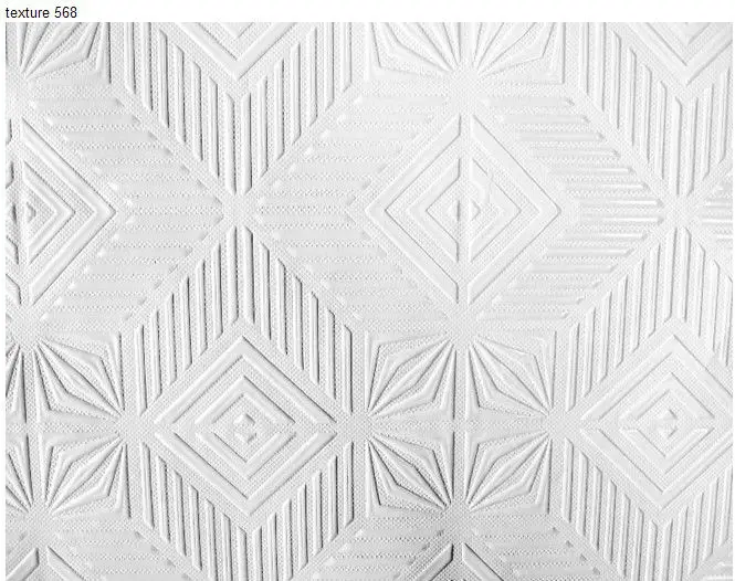 
PVC 60x60 decoration Gypsum drop Ceiling 
