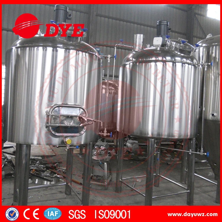 Пивоваренное оборудование для минипивзавода из DYE