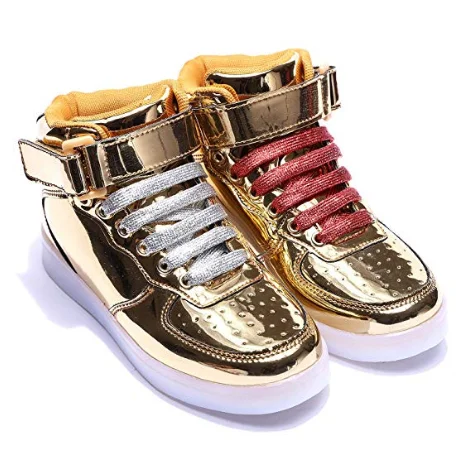Flat Premium Shiny Bling Glitter  Metallic Gold Shoelaces for Canvas Athletic Dance Sneakers