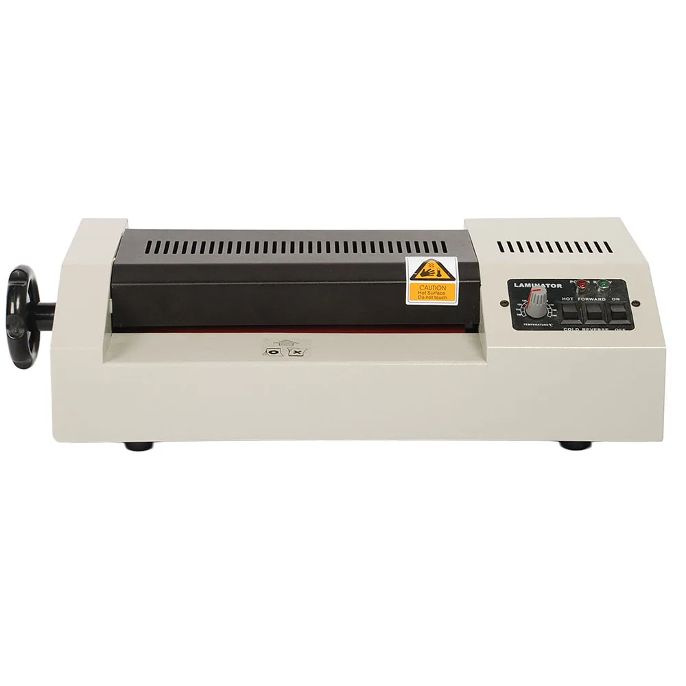 
A3 A4 hot thermal laminator machine with knob for photo and paper laminators 