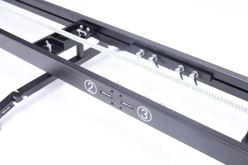 G3 Китай подключаемый пульт дистанционного управления dolly track slider для DSLR видеокамеры с 360 градусов head и одиночной