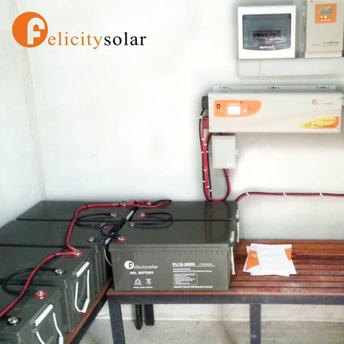 200Ah 12v GEL Solar Energy Storage Battery for Home Solar System With WiFi Regulated