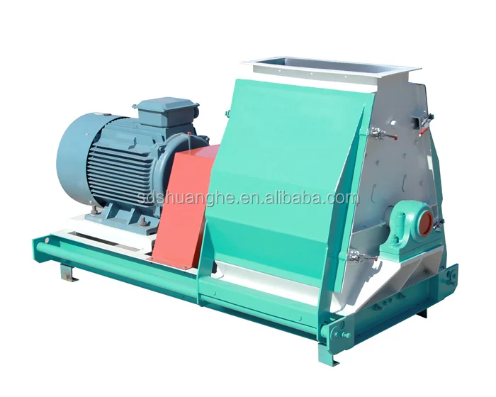 Durable water-drop type rice husk hammer mill,rice husk powder making machine,crush size less 1mm