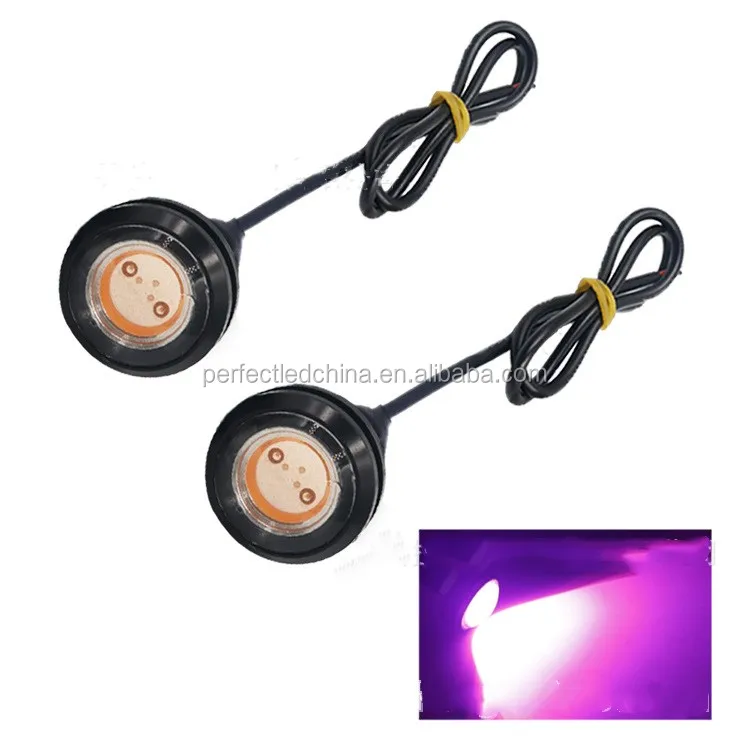 Durable manufacturers car cob with screw rogue reversing lights 18mm eagle eye waterproof led daytime running car light