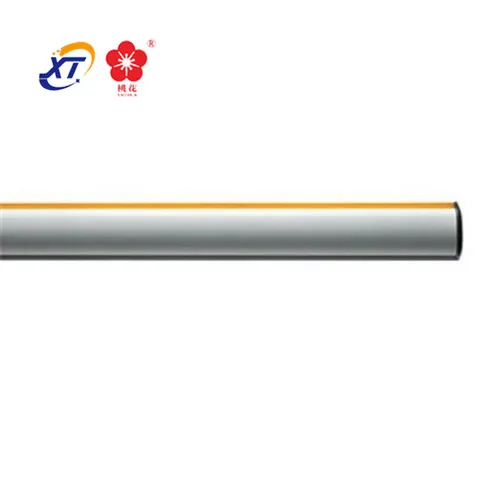 OEM 6063 Anodized silver extruded aluminium octagon tube to aluminum boom barrier