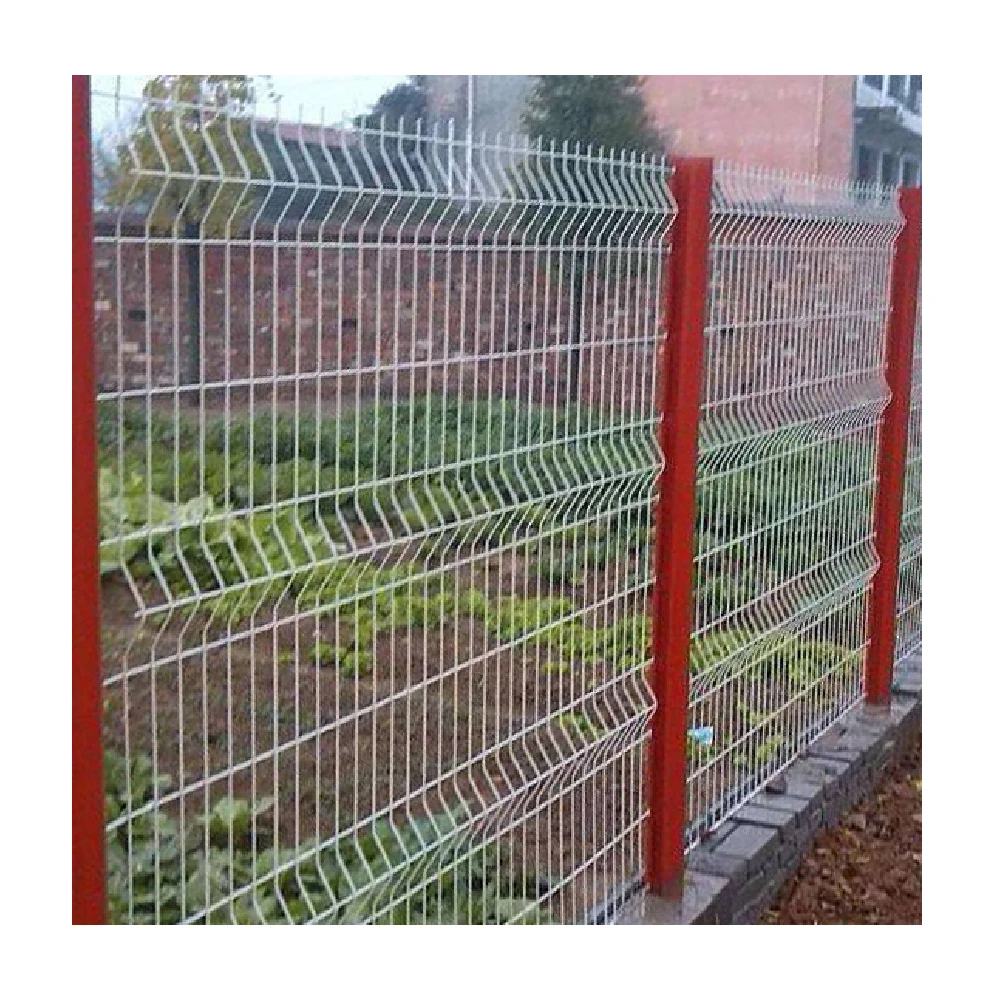 Cheap Powder Coated Security Customizable Safety Welded Wire Mesh Fence