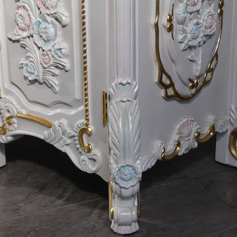 European style furniture living room floor cabinet high end classic furniture