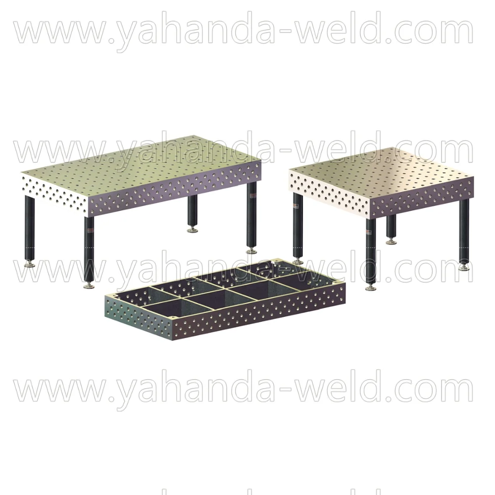 Hot-selling Multi-function 3D Welding Table with different universal Clamps ready for ship