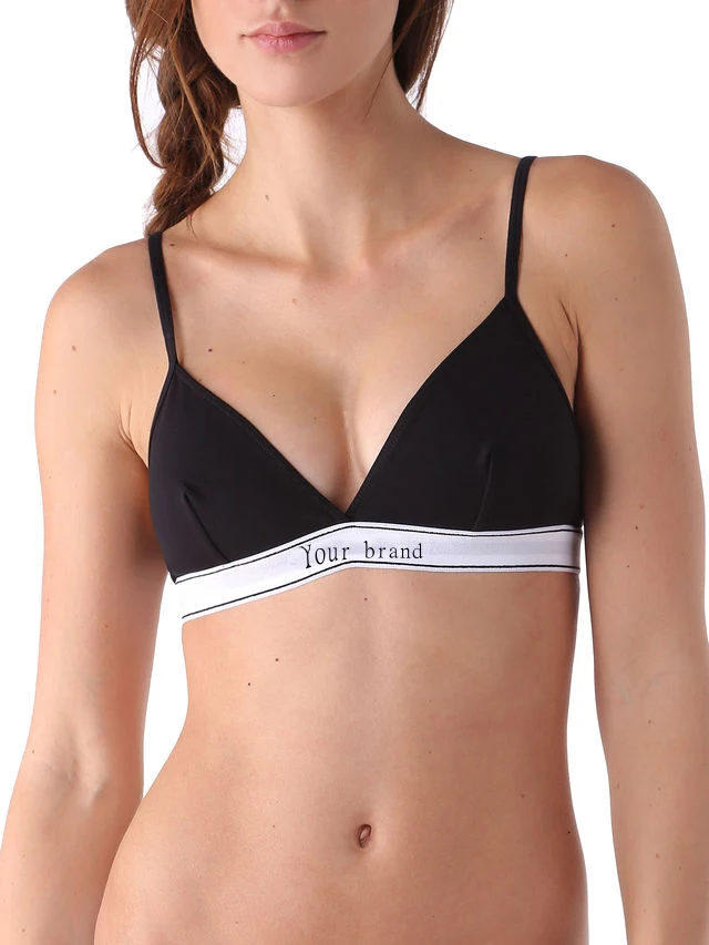 Custom Brand Name Cotton Sexy Bra Lingeries Women Underwear